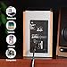 1byone Belt Drive 3 Speed Stereo Turntable with Built in Speakers, Natural Wood