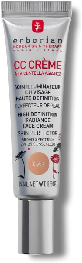 Erborian CC Cream Centella Asiatica – Light Tint SPF25 Fair 15 ml Clair