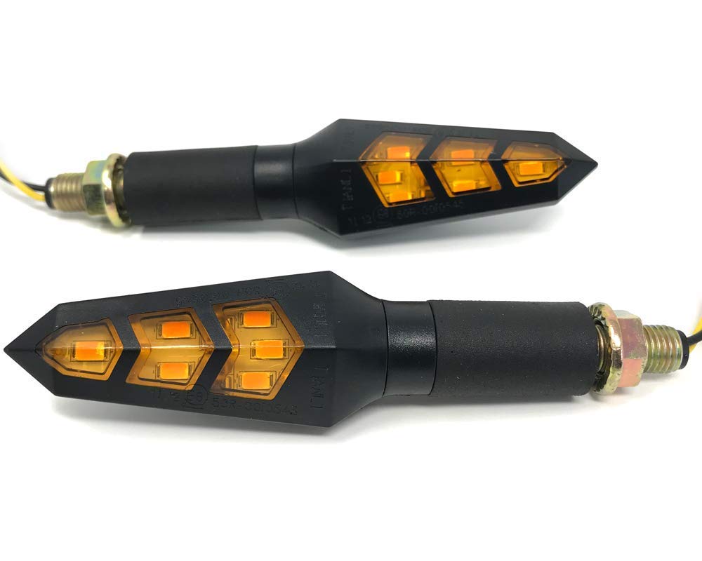 Alchemy Parts Motorbike LED Indicators - Super Bright - Homologated/E-marked 1 x pair