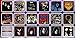 KISS Album Cover Coaster Set in Guitar Case - Con. Excl.