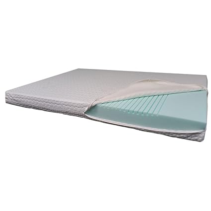 Doctorsleep medidoc 7 Zonen Kaltschaum/Comfortschaum Kern Matratze 17,5 cm mit Bezug - Milano Größe: 130x200 cm Härtegrad 3