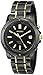 Seiko Men's SNQ045 Perpetual Calendar Black Ion Dress Watch