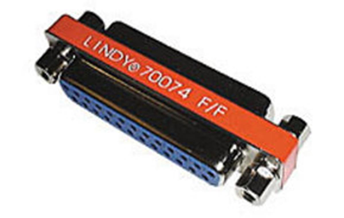 LINDY Mini Gender Changer 25 Way D Female/Female