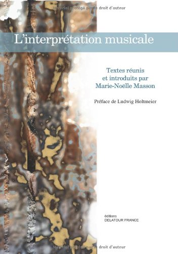 L' interprétation musicale
