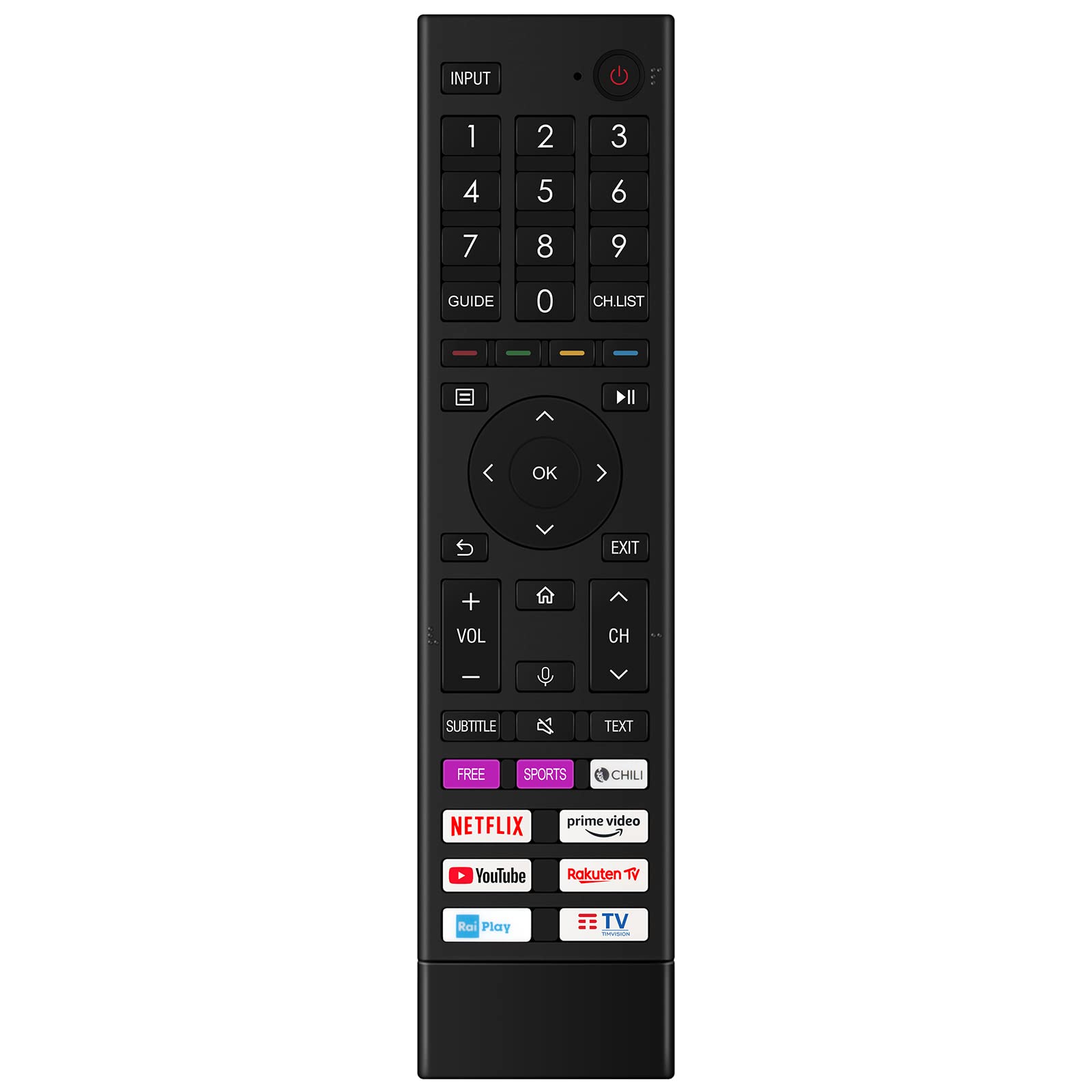 ERF3C80H Remote Replace for HISENSE TV ERF3A80 ERF3B80H ERF3D80H ERF3E80H ERF3H80H ERF3I80H 50A7GQ 50A70GQ 50A76GQ 50A77GQ 50A79GQ 55A7GQ 55A71GQ 55A76GQ 75A7GQ 75A70GQ 75A72GQ 75A77GQ 75A78GQ 75A79GQ