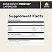 Ancient Nutrition Bone Broth Protein,180 Capsules — All Natural On-the-Go Protein Capsules by Ancient Nutrition — Joint Comfort, Flexibility and Cartilage Health