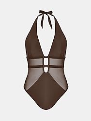CUPSHE Women's One Piece Swimsuit Bathing Suit Deep