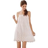 Women Vintage Chemises Victorian Nightgown Lace Flower Embroidery Sleepwear Night Sleepdress Pajamas Loungewear