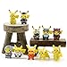 10 Pcs Pikachu Action Figures Cake Toppers-Kids Birthday Party Cake Decoration Supplies