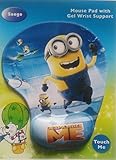 Soogo Ergonomic Mouse Pad with Wrist Support for Computer (Minions)