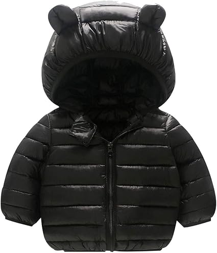 baby boy white winter coat