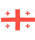 Georgia GA State Flag 3x5 FT Printed 150D Polyester Peach State By G128