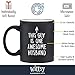 One Awesome Husband Funny Coffee Mug - Anniversary & Valentine's Gifts for Men, Him - Best Husband Gifts from Wife, Wifey, Her - Unique Birthday Present Idea - Fun & Cool Novelty Cup (Matte Black)