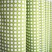 Popeven Fabric Shower Curtain Green Polka Dot Decorative Shower Curtains for Bathroom Waterproof Mildewproof Polyester Curtain Set Hooks 72x72 Inch
