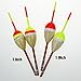 Krazywolf Balsa Multipurpose Fishing Floats,Pack of 12