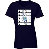 Navy Dallas George Pickens Text Pic Womens T-Shirt