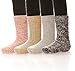 Kids Wool Hiking Socks for Girls Boys Toddlers Thick Winter Warm Thermal Boot Socks (Wool socks D, 8-12 Years)