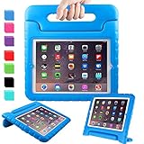 AVAWO Apple iPad 2 3 4 Kids Case - Light Weight Shock Proof Convertible Handle Stand Kids Friendly for iPad 2, iPad 3rd generation, iPad 4th generation Tablet - Blue