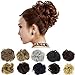 Dodoing Curly Messy Hair Bun Extension Ponytail Hairpiece Hair Extensions Donut Hair Chignons Hair Piece Wig 31 Colors