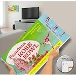 NCAA Purdue Boilermakers 1967 Rose Bowl Mega Ticket