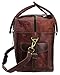 21 Inch Vintage Leather Duffel Travel Gym Sports Overnight Weekend Duffle Bags for Men and Women