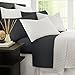Zen Bamboo Luxury 1500 Series Bed Sheets - Eco-Friendly, Hypoallergenic and Wrinkle Resistant Rayon Derived from Bamboo - 4-Piece - King - Grey