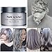 GARYOB Silver Gray Hair Wax Natural Ash Matte Long-lasting Professional Strong Hair Lacquers Gel Cream 4.23oz for Men and Women
