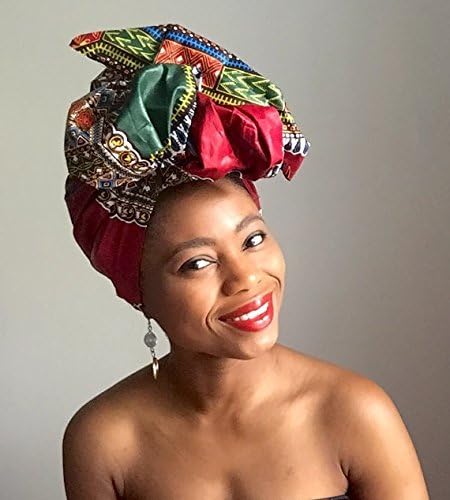 Burgundy Dashiki headwrap - Headwrap - Dashiki headwrap - African print head wrap - African headwrap - Ankara headwrap - Turban - Dreads turban - Dreads wraps - Alopecia headwrap - Headscarf