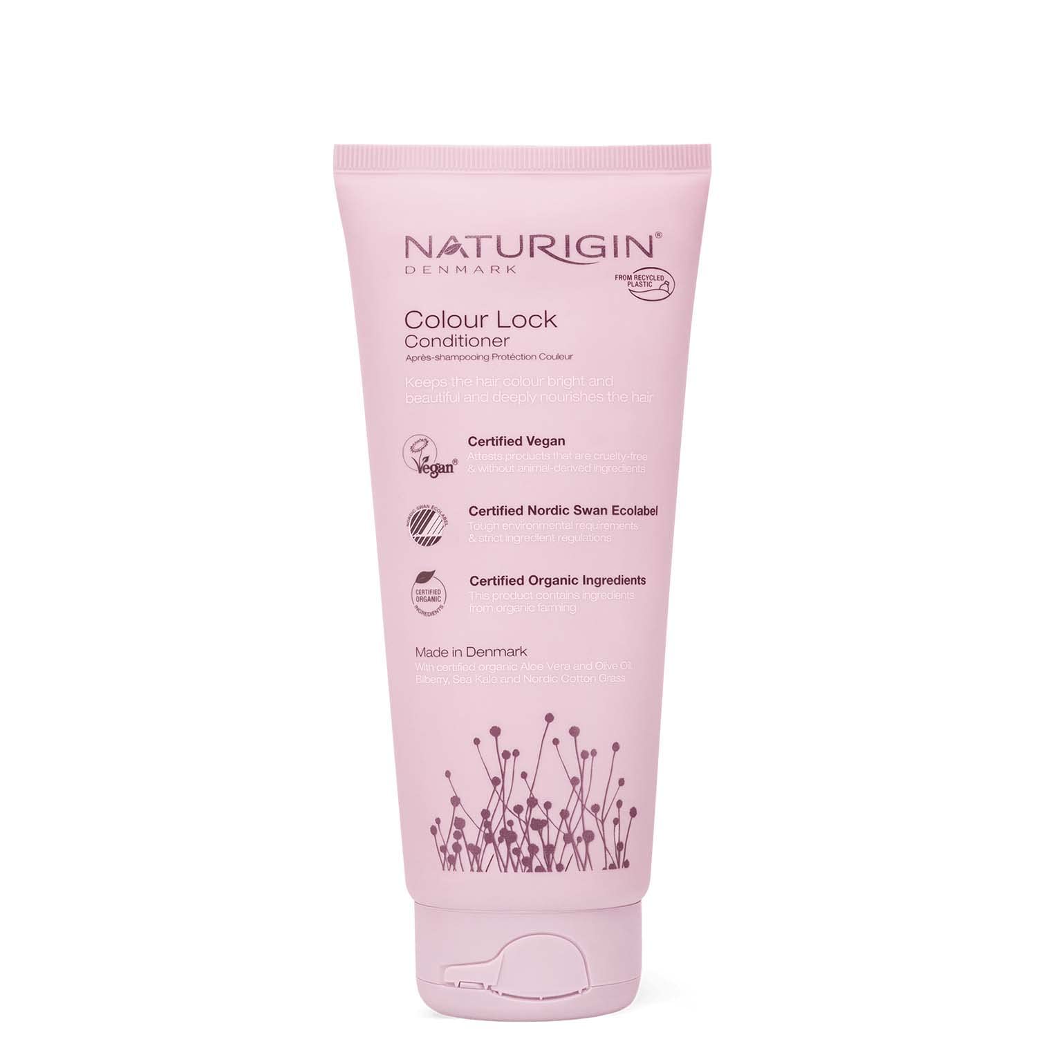 NATURIGIN Colour Protect Conditioner - Repair Colour Damaged Hair, Vegan - Organic Conditioner for Dry Damaged Hair - With Organic Aloe Vera - Helps Maintain Hair Colour (200ml)