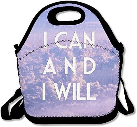 ROUTCP Lunch Boxes I Can And I Will Lunch Tote Lunch Bags