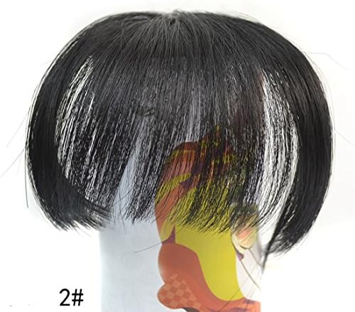 Wigood Ultra Thin Air Flat Bangs One Piece Clips In Hair Extensions(2#)