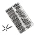 TFSeven Watch Spring Bars, 360Pcs 8-25mm Professional Watch Wristband Stainless Steel Link Pins Repair Replacement Pin Tool Kit Set