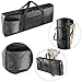 Neewer 76-Key Keyboard Bag with Extra Pockets for Electric Piano, Made of Durable and Waterproof Nylon, Adjustable and Portable Backpack Straps (Black)
