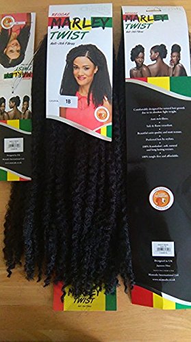 Amazon Com Cherish Marley Braid Afro Kinky Bulk Black Colour 1b