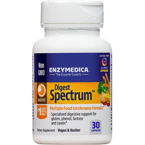 Enzymedica - Digest Spectrum, Multiple Food Intolerance Formula, 30 Capsules (FFP)