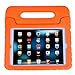HDE Kids Case for iPad Mini 2 3 -Shock Proof Rugged Heavy Duty Impact Resistant Protective Cover Handle Stand for Apple iPad Mini 1 2 3 Retina (Orange)