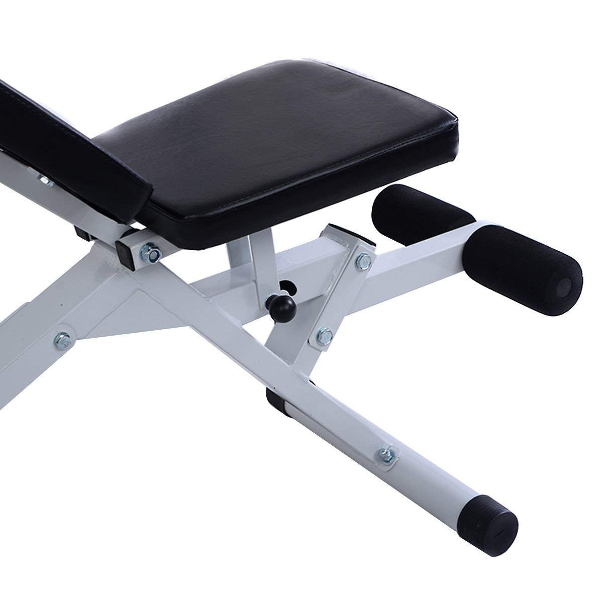 Goplus Standard Incline Sit Up Bench Flat AB Board Adjustable Workout