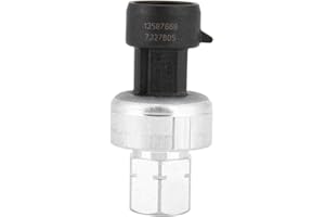 KIMISS AC Pressure Transducer Sensor Switch, for Chevrolet GMC Pontiac, A/C System Compatible, OEM 13587668 Replacement