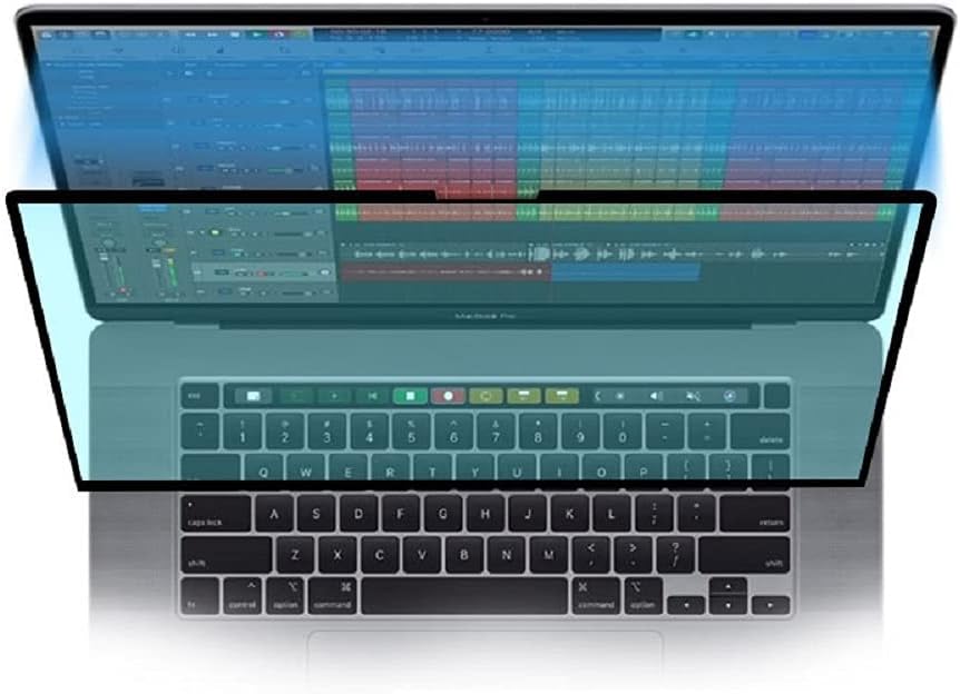 Anti Blue Light Screen Protector for MacBook Pro 13 inch, Relieve Eye Strain Blue Light Blocking MacBook Pro Screen Protector, Anti Glare, Not Glass