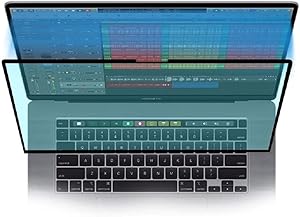 Anti Blue Light Screen Protector for MacBook Pro 13 inch, Relieve Eye Strain Blue Light Blocking MacBook Pro Screen Protector, Anti Glare, Not Glass