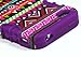 Bastex Hybrid Case for Apple Iphone 4, 4s, 4g - Purple Silicone / Aztec Tribal Hard