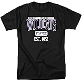 Northwestern University Official Est. Date Unisex Adult T-Shirt, Est. Date, X-Large