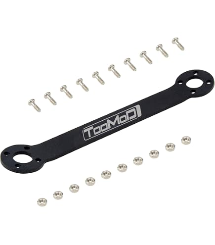 Tamiya DT-03 Upgrade Parts - Aluminum Servo Saver, 2mm Thread, 1 Piece, Blue