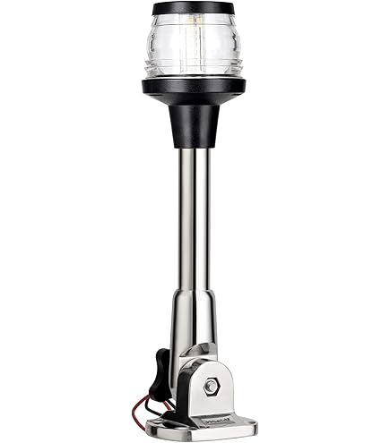 Hella Marine NAVILED 360 Ankerlampe – 2 Nm Sichtweite, Schwarz, 9–33 V, IP67, Für Boote & Yachten