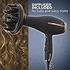 Conair INFINITIPRO BY 1875 Watt AC Motor Pro Hair Dryer, Black / Rose Gold, 1 Count