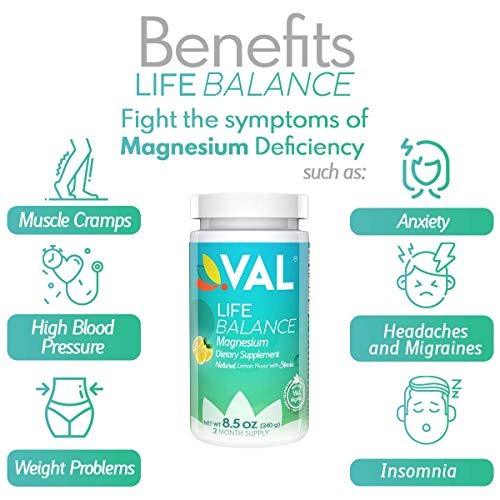 VAL Triple Magnesium Complex Supplement Drink Powder Mix High