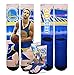 Golden State Warriors NBA Center Court Crew Socks - Stephen Curry (Medium)