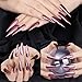 BORN PRETTY 0.5g Nail Art Rose Gold Glitter Powder Mirror Pigment Ultra Thin Iridescent Dust for manicuring and Makeup (0.5g)