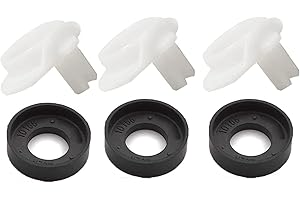 GUGAGUGA 3PCS 101237 OEM for Moen Cup Seal & Diverter Gate for Plumbing Fixture or Faucet, 3800 Tub Spout Replacement Part