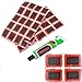 Elegant4beauty POP 48 x Bike Tire Rubber Patches Tire Film Bicycle Tyre Kits + 1 Glue